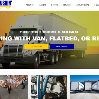 Bay Area Website Design Revolutionizes Trucking Logistics