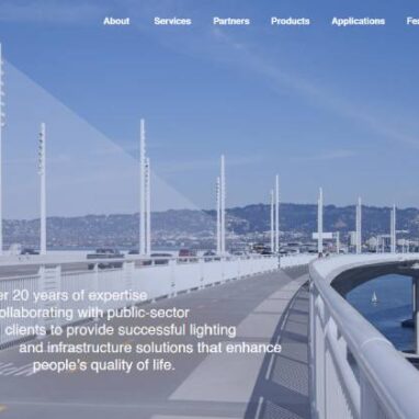 KO Websites Launches Award-Winning Lighting Infrastructure Website