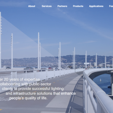 KO Websites Launches Award-Winning Lighting Infrastructure Website