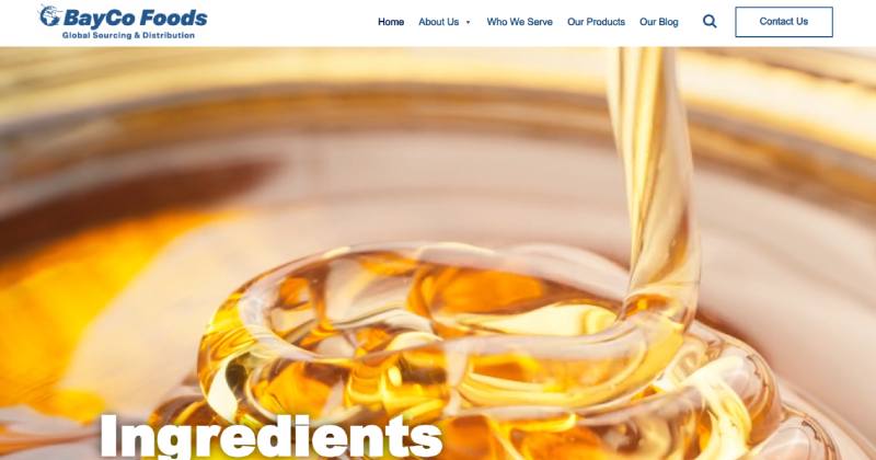Bayco website design featured