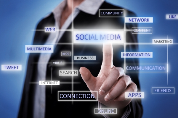 Bay Area social media marketing diagram