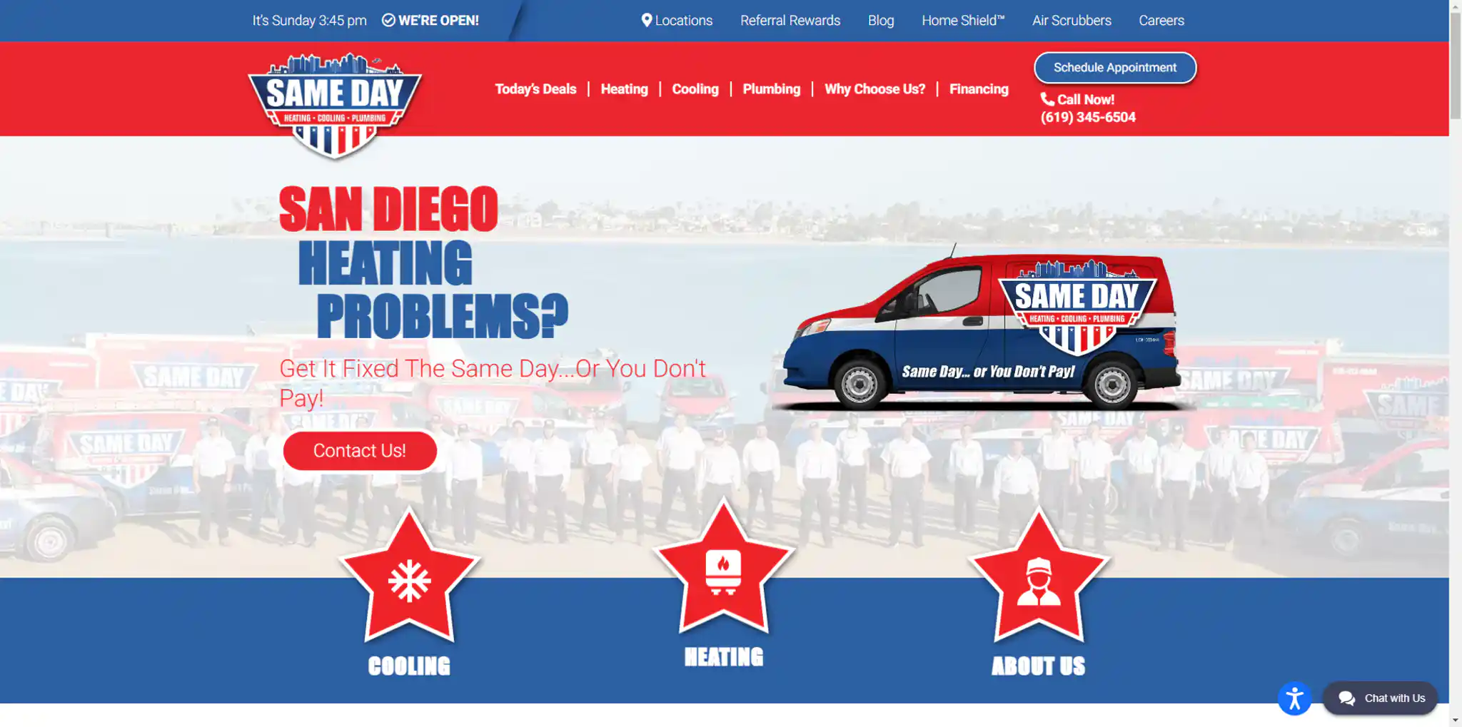 Same Day Heating Air