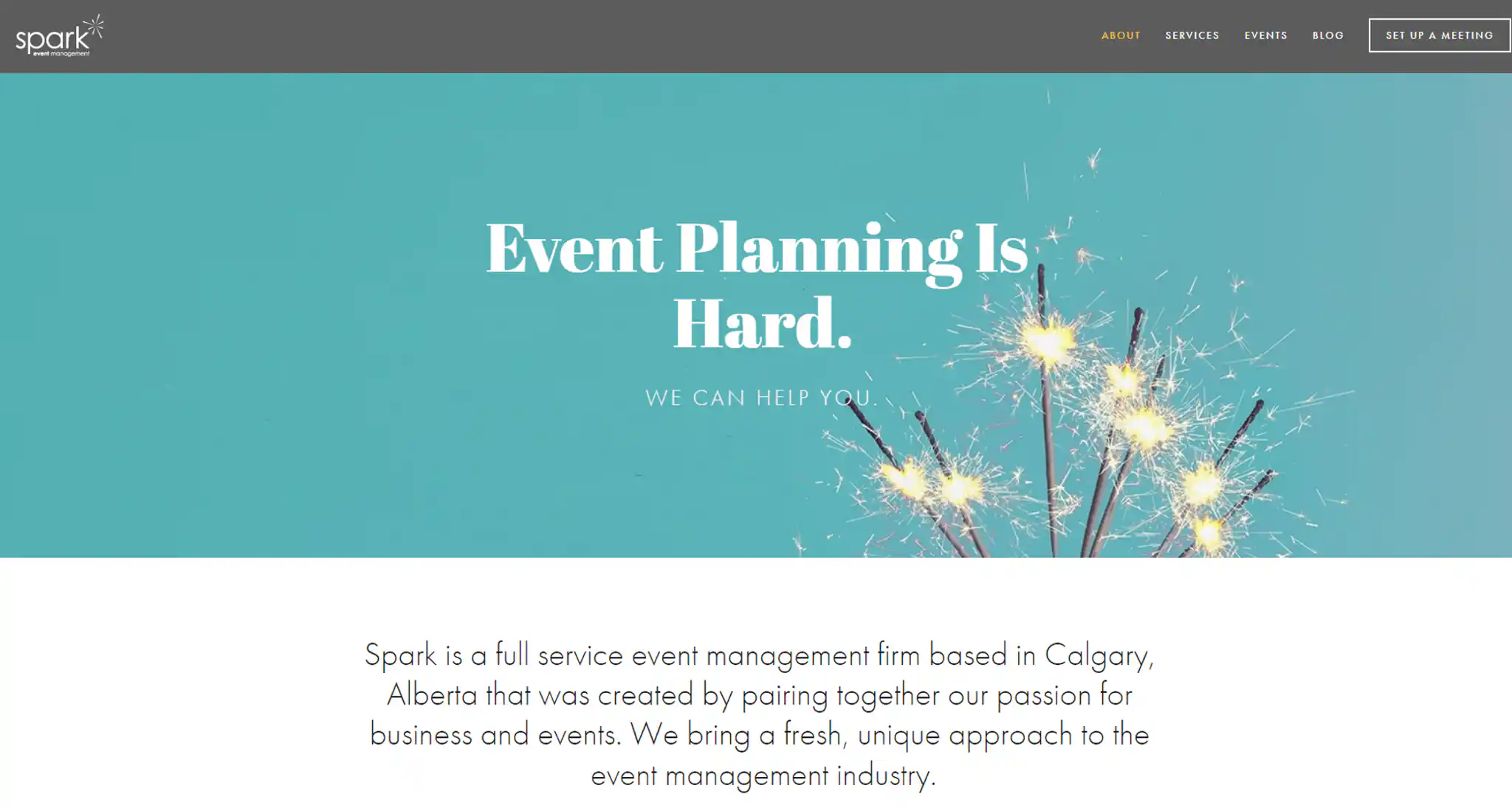 Spark Event Management