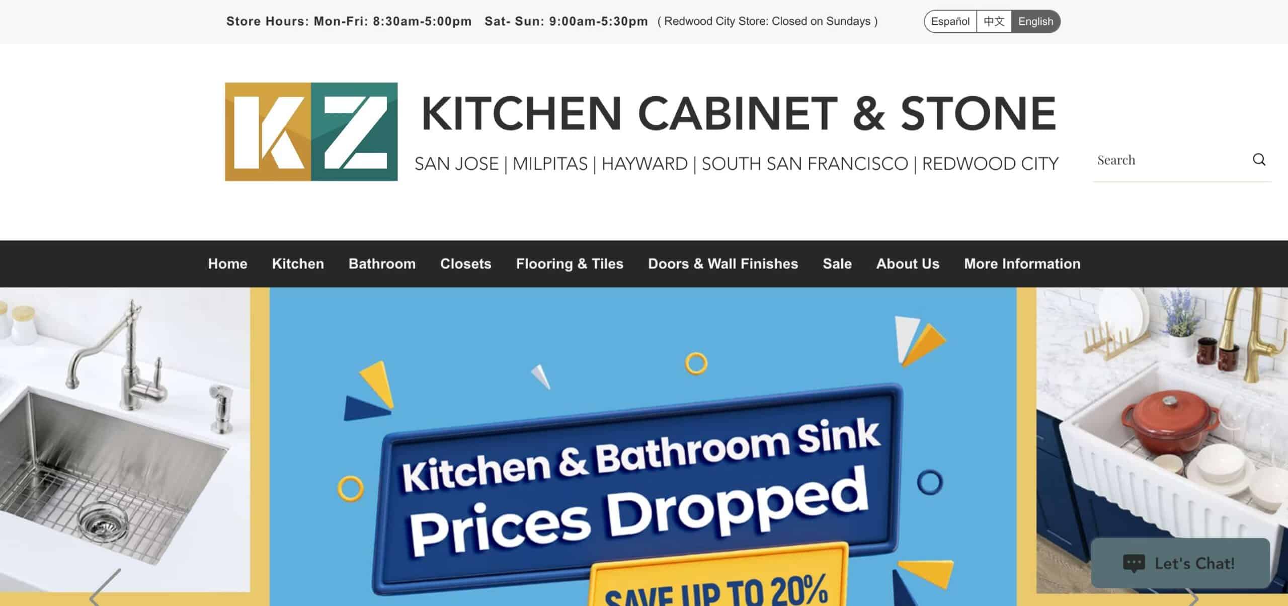 KZ Kitchen Cabinet Stone