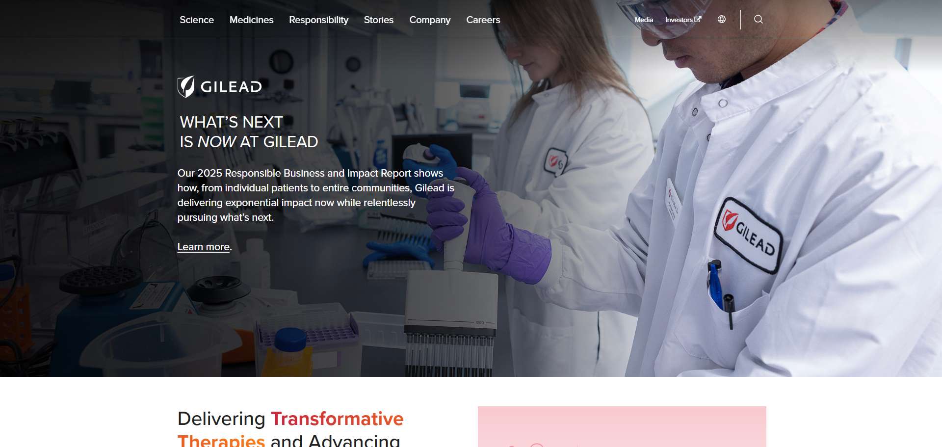 Gilead Sciences | KO Websites Gilead Sciences