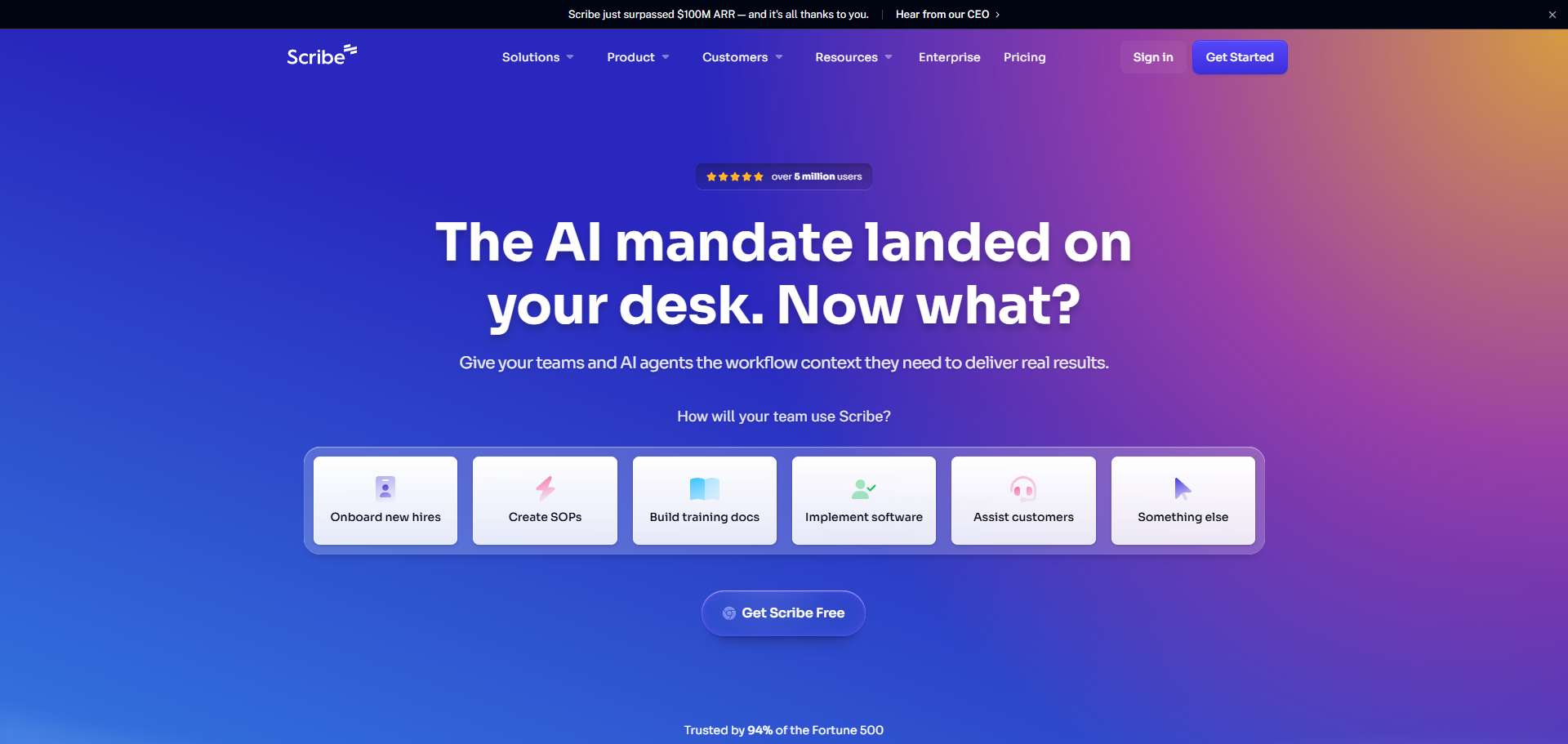 Scribe | KO Websites Scribe
